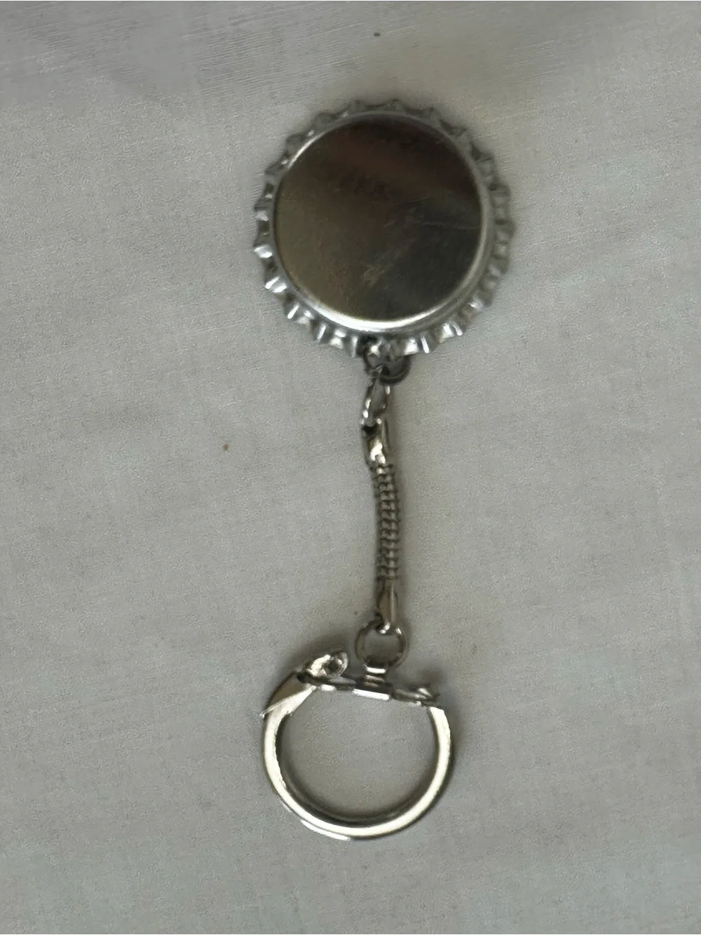 Dallas Cowboys Bottle Cap Keychain | Retro NFL Football Fan Key Ring